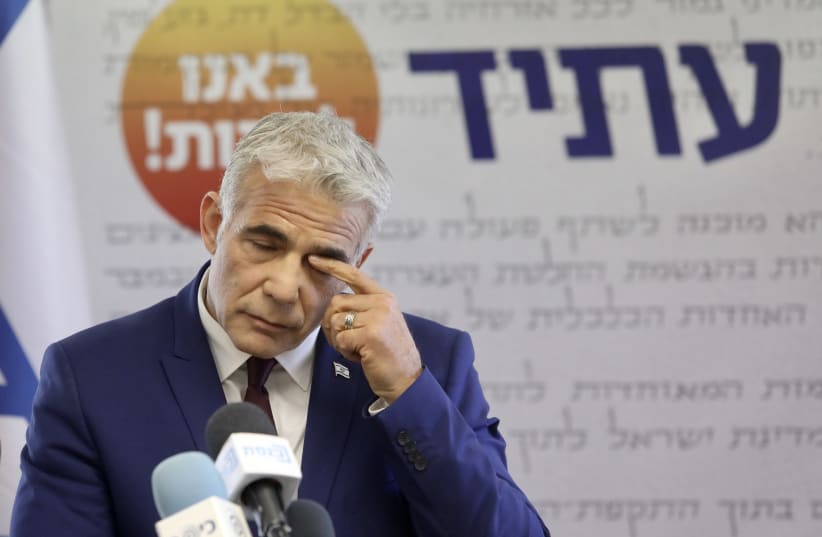 Yair Lapid, leader of the Yesh Atid party, and incoming alternate prime minister (photo credit: MARC ISRAEL SELLEM)