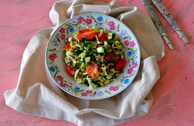 Pascale's Summer Salads (photo credit: PASCALE PEREZ-RUBIN)