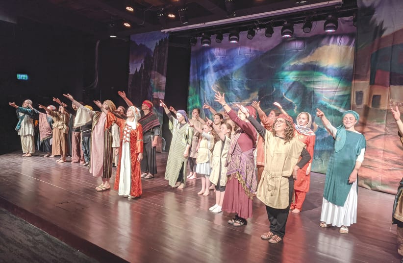 THE RAISE Your Spirits theater group has been feeding off biblical storylines for two decades.  (photo credit: ASHIRA ALLON)