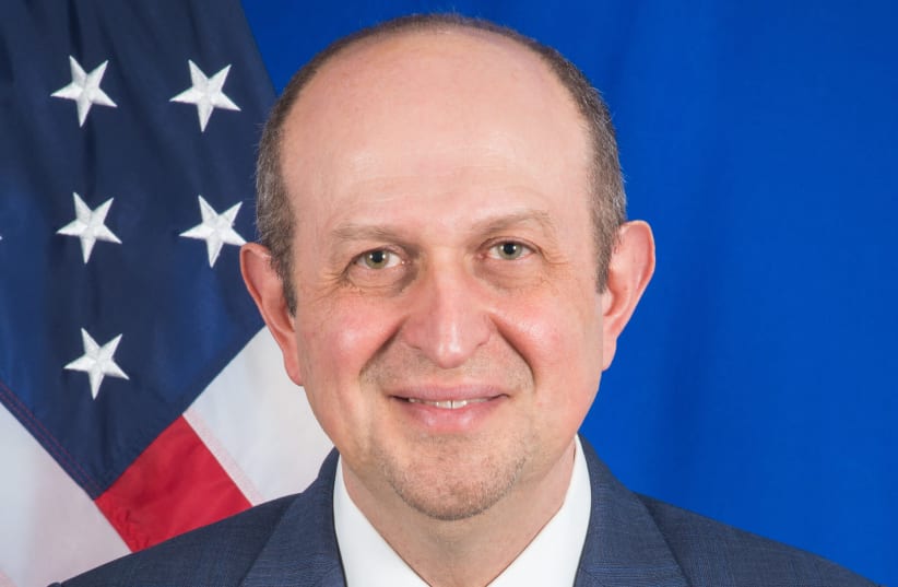 US Deputy Assistant Secretary for Israeli and Palestinian Affairs Hady Amr. (photo credit: Wikimedia Commons)