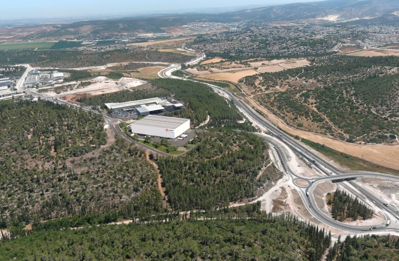 The site of the planned logistics center in Beit Shemesh. (photo credit: Courtesy)
