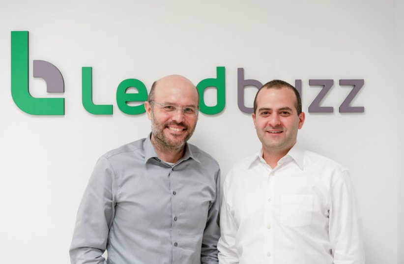 (R-L) Lendbuzz founders Amitay Kalmar and Dr. Dan Raviv. (photo credit: WEIFAN CHEN)