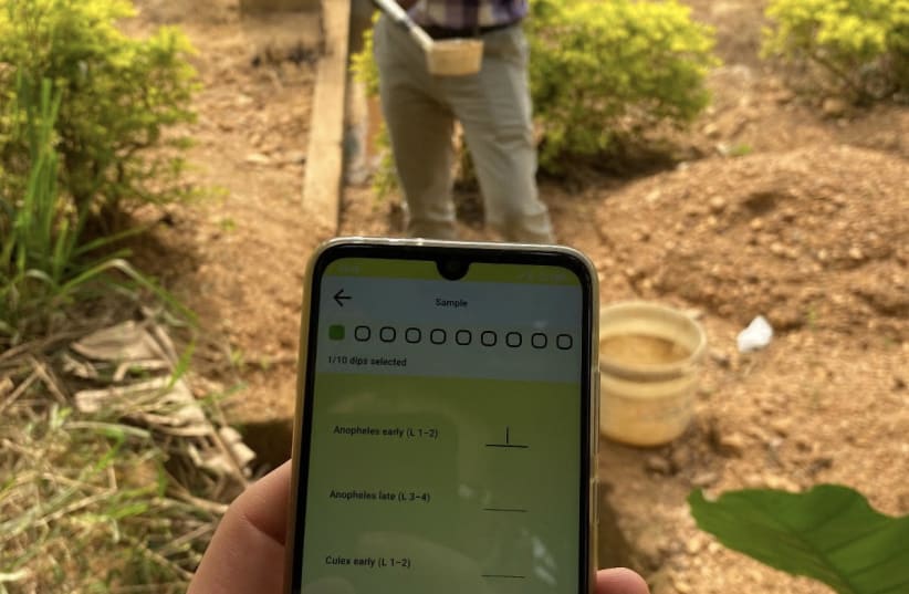 The Zzapp app is deployed to fight malaria in villages in Africa. (photo credit: ZZAPP)