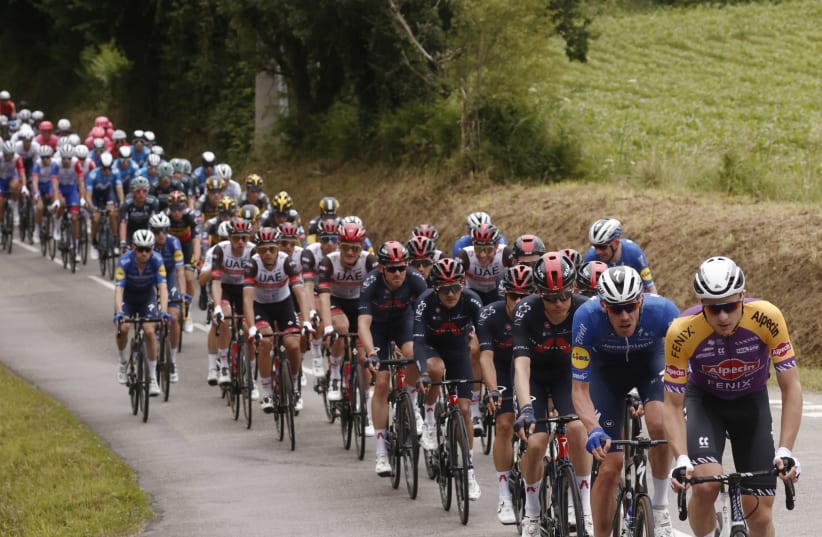 Tour de France 2021 (photo credit: STEPHANE MAHE / REUTERS)