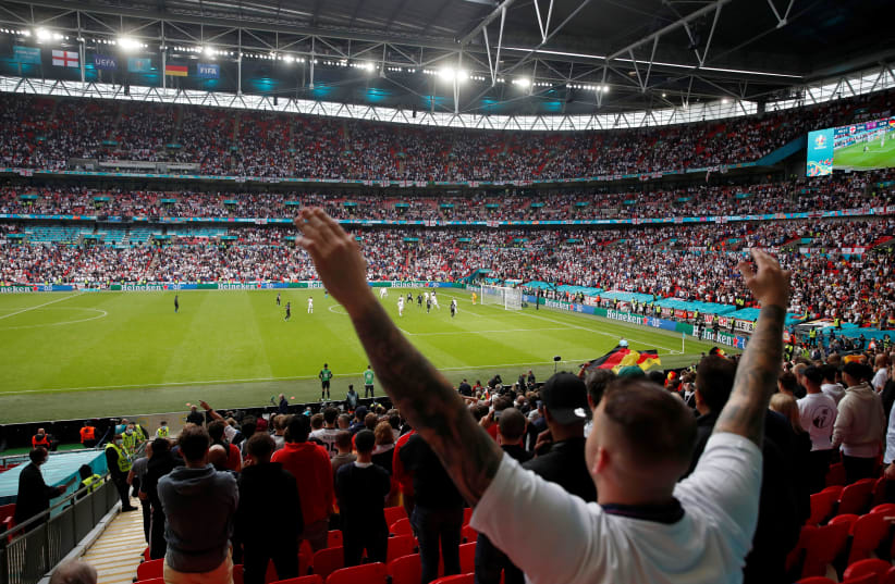 Euro 2020 - Round of 16 - England v Germany - Wembley Stadium, London, Britain - June 29, 2021. (photo credit: MATTHEW CHILDS/POOL VIA REUTERS)