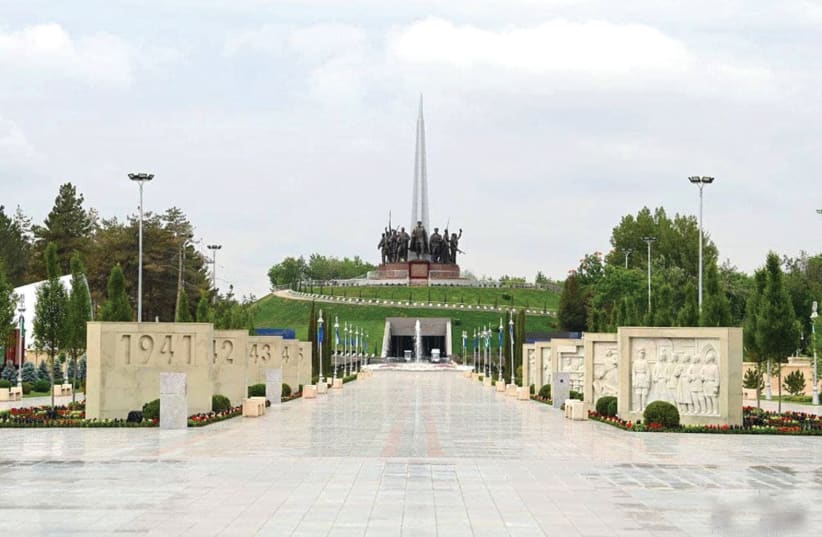 VICTORY PARK, Tashkent.  (photo credit: UZBEKISTAN FOREIGN MINISTRY)