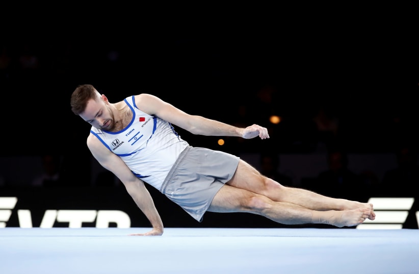 Israeli gymnast Artem Dolgopyat (photo credit: REUTERS)