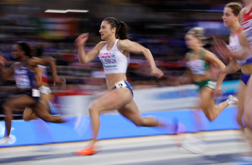 Israeli sprinter Diana Vaisman (photo credit: REUTERS)