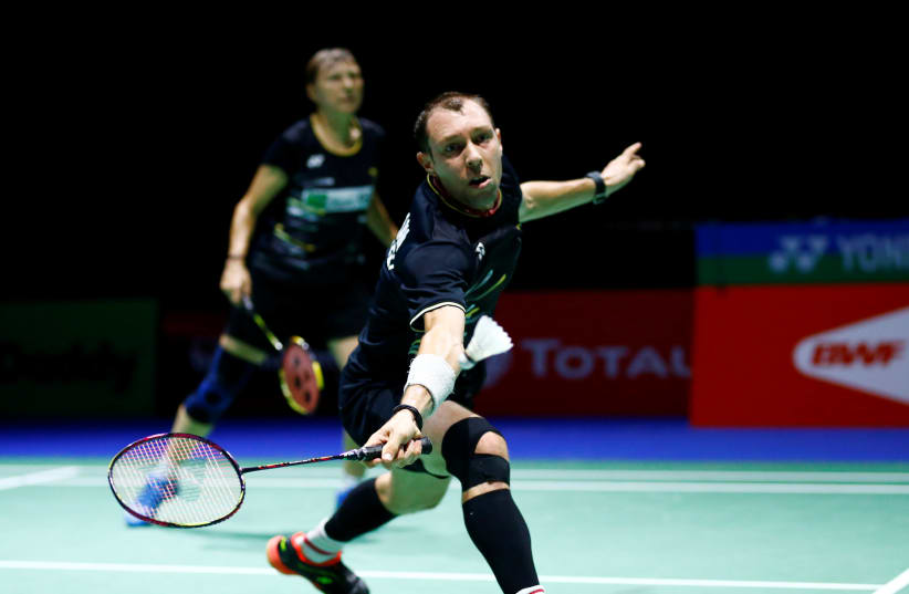 Israeli badminton player Misha Zilberman (photo credit: REUTERS)