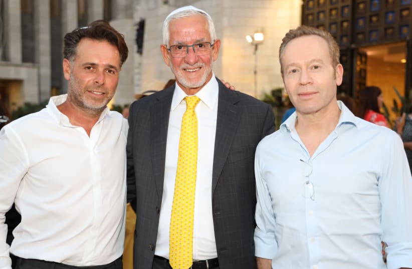 Itamar Deutscher, Haim Taib and Barak Rosen. (photo credit: YANAI RUBHA AND PERRY MANDELBAUM)