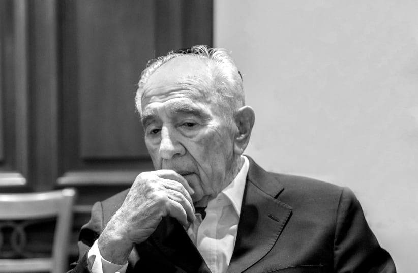  GRAYEVSKY TOOK one of the last photographs of late president Shimon Peres. (photo credit: courtesy)
