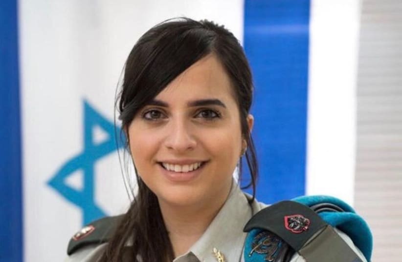  IDF Northern Command Spokesperson Maj. Keren Hajioff. (photo credit: IDF SPOKESPERSON'S UNIT)