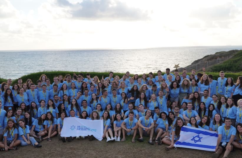 ShinShinim in Israel before departing for their communities around the world. (photo credit: AMIT AMAR)