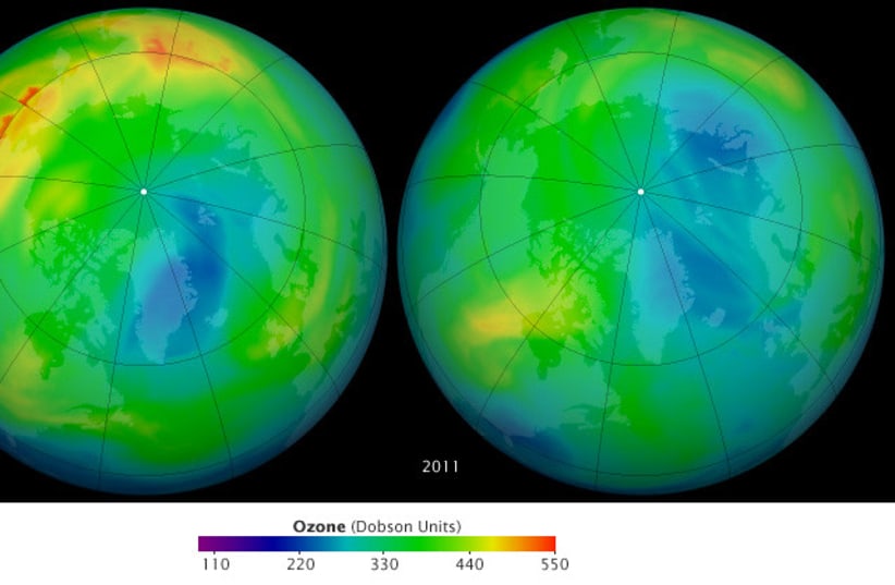 Arctic Ozone Loss | NASA image acquired March 19, 2011  (photo credit: FLICKR)