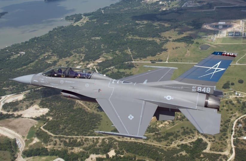  An F-16 fighter jet. (photo credit: LOCKHEED MARTIN)