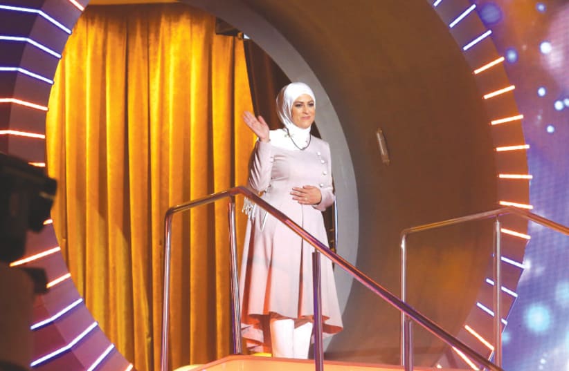  Shams Marie Abomokh entering Big Brother (photo credit: TMI/Maariv)