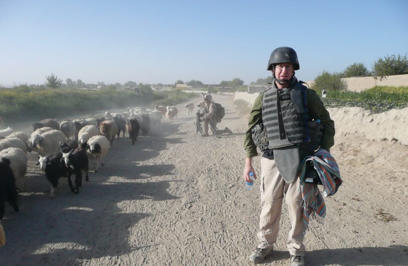  Henry Schuster in Afghanistan in 2009 (photo credit: Courtesy)
