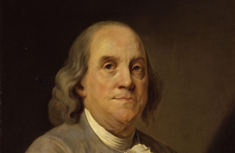  Benjamin Franklin by Joseph Siffrein Duplessis (photo credit: Wikimedia Commons)