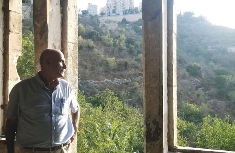  YAQUb ODEH was leading a tour to his birthplace in Lifta when his group was assaulted. (photo credit: Zochrot)