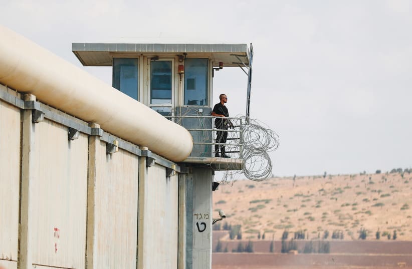  Gilboa Prison. What went wrong? (photo credit: FLASH90)