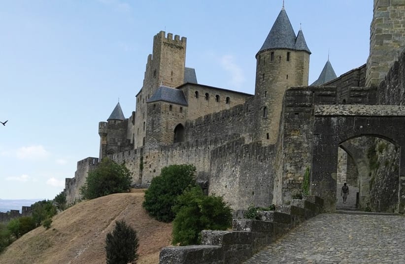 Medieval French castle  (photo credit: PIXABAY)