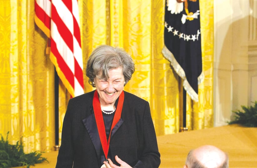  RUTH WISSE receives the National Humanities Medal in the White House in Washington, in 2007.  (photo credit: Alex Wong/Getty Images)