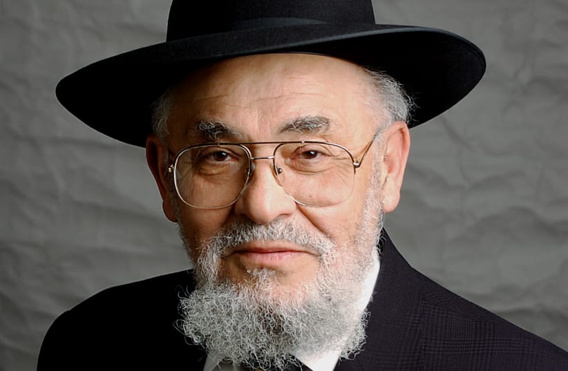  Rabbi Dr. Moshe Tendler (photo credit: Wikimedia Commons)