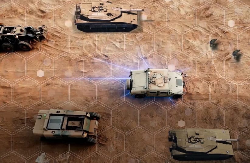  Simulation of the new Carmel AFV, to be developed by IAI. (photo credit: ISRAEL AEROSPACE INDUSTRIES)