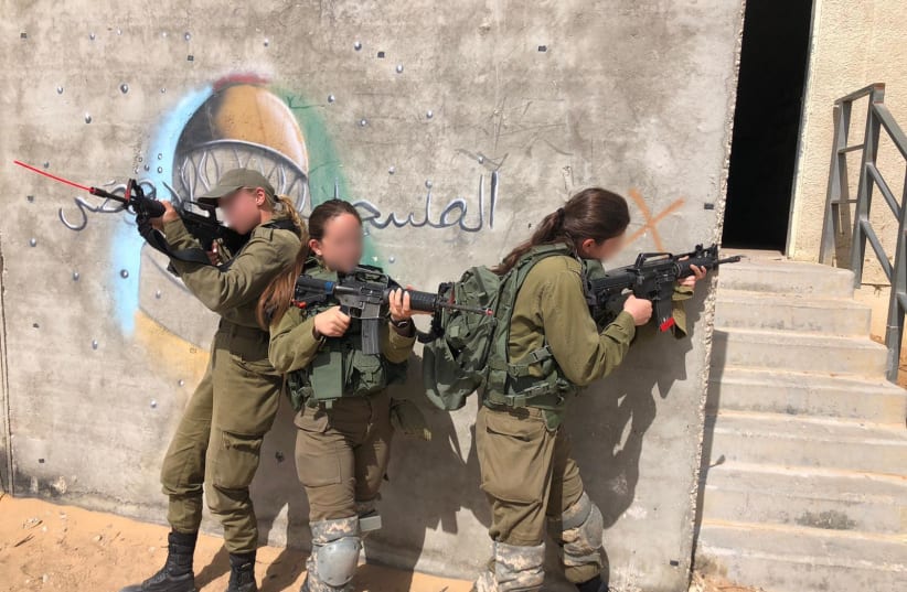 Soldiers from the IDF’s “Red Unit” (photo credit: IDF SPOKESPERSON'S UNIT)