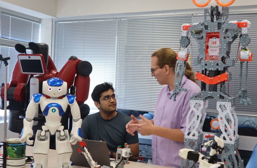 Dr. Goren Gordon – The Human Robot: Animal, Man, Machine Lab (photo credit: COURTESY/TEL AVIV UNIVERSITY)