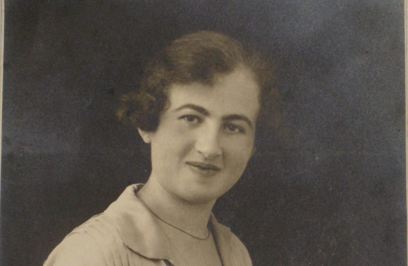  The author's grandmother, Jenny Katz, in 1927, the year before she married Siegfried Bachenheimer.  (photo credit: STEVE NORTH)