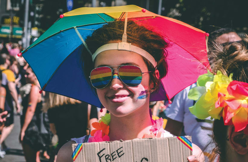  LGBT people and cultures are the focus of a new international film festival, which offers a wide range of VOD movies. (photo credit: UNSPLASH/MICK DE PAOLA)