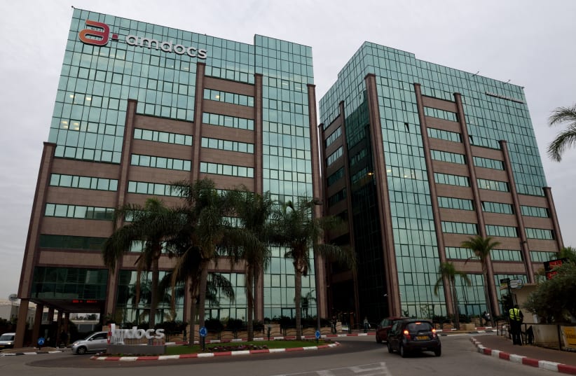  High tech giant Amdocs headquarters in Raanana. (photo credit: FLASH90)