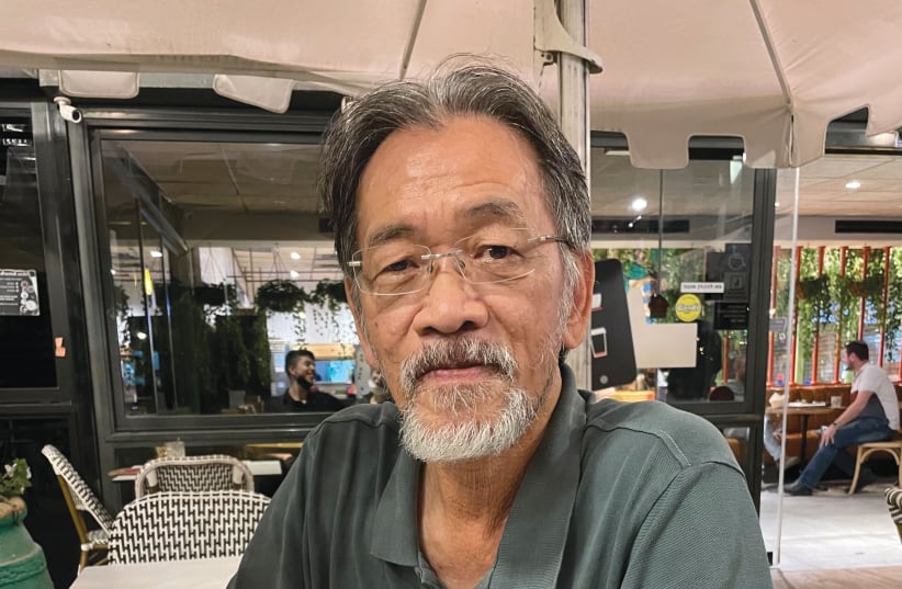  Stephen Ho, 68, from Hong Kong to Kadima, 2011.  (photo credit: ALAN ROSENBAUM)