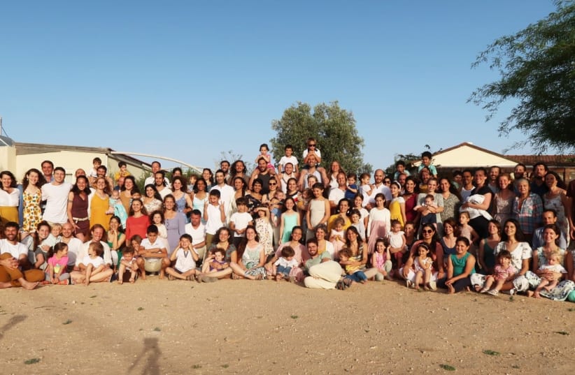  Garin Harel, a community of over 40 families working to settle the Negev. (photo credit: ADVA LAVI)