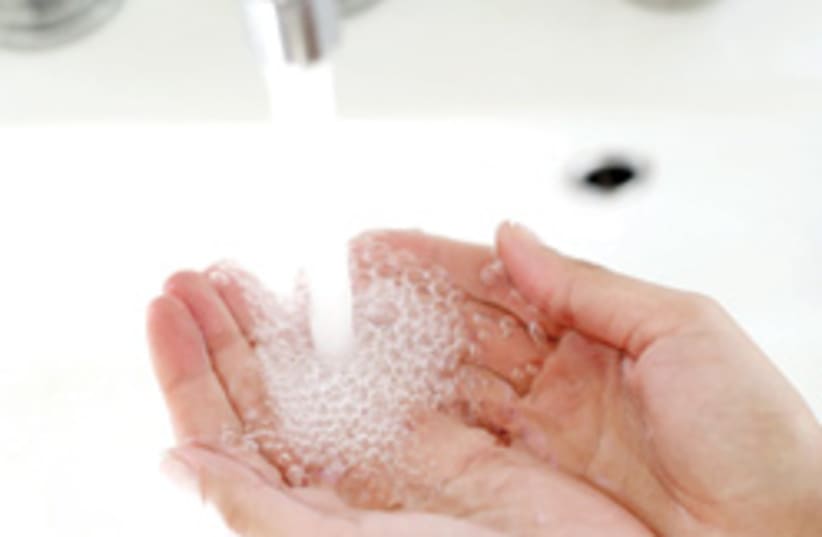 health washing hands 248.88 (photo credit: )