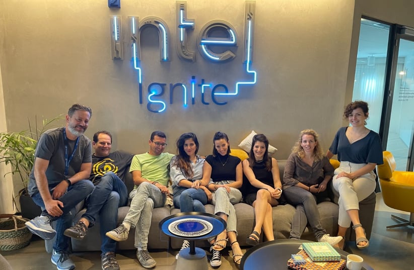  Intel Ignite team. (photo credit: Dana Caesar )