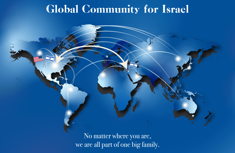  Global Community to Israel (photo credit: Adam Milstein)