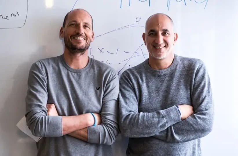  Roni Zehavi (right) , CEO and Founder of HiBob, and Israel David, co-founder of HiBob (on the left). (photo credit: HiBob)