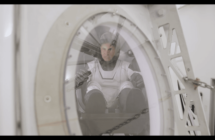  Israeli astronaut  Eitan Stibbe. (photo credit: ORI BURG/SPACEX)