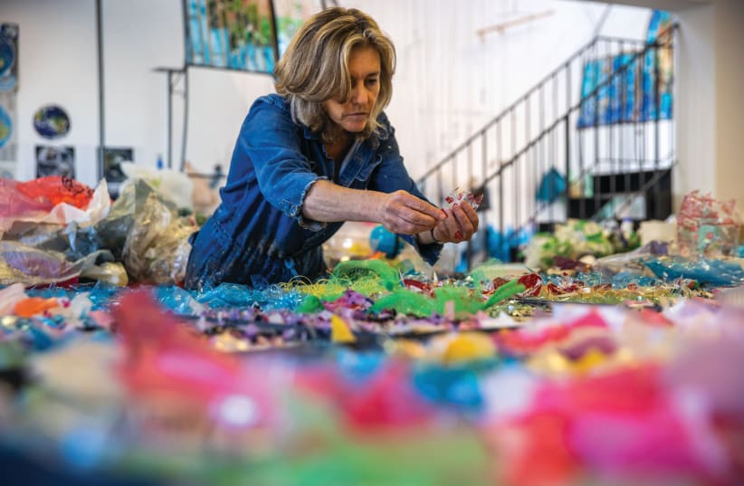  BEVERLY BARKAT: Plastic waste is a global issue, and must be solved globally. (photo credit: OREN BEN HAKOON)