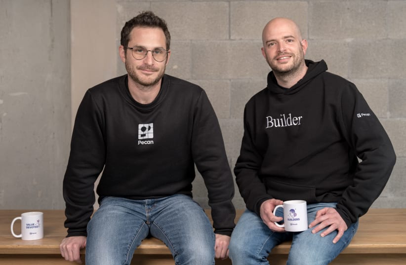  Pecan AI co-founders Daniel Hanoch and Zohar Bronfman. (photo credit: DANIEL HANOCH)