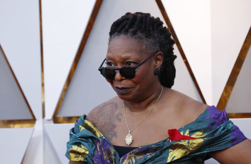 WHOOPI GOLDBERG arriving at the 90th Academy Awards in 2018. (photo credit: MARIO ANZUONI/REUTERS)