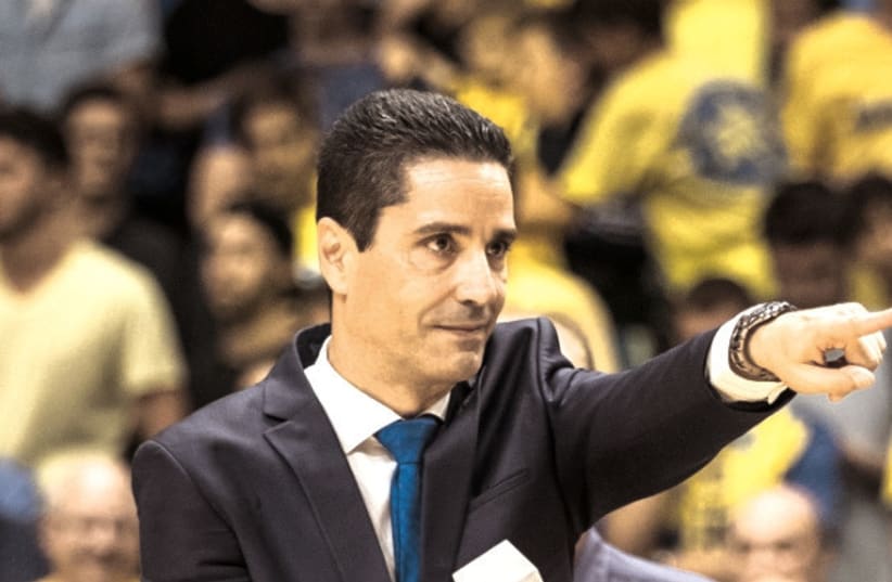IOANNIS SFAIOPOULOS had plenty of highlights in four seasons as Maccabi Tel Aviv coach before the sides parted ways yesterday (photo credit: MACCABI TEL AVIV/COURTESY)