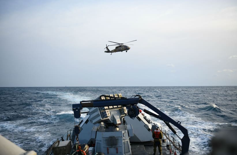  Israeli Navy takes part in the Noble Dina naval drill, March 2022 (photo credit: IDF SPOKESPERSON'S UNIT)