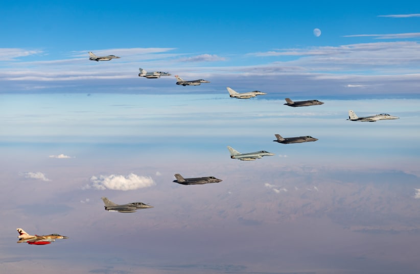 The Israeli Air Force works to fight new and developing threats across the region (photo credit: IDF SPOKESPERSON UNIT)