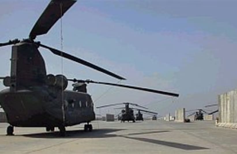 iraq chopper 298.88 (photo credit: Associated Press)