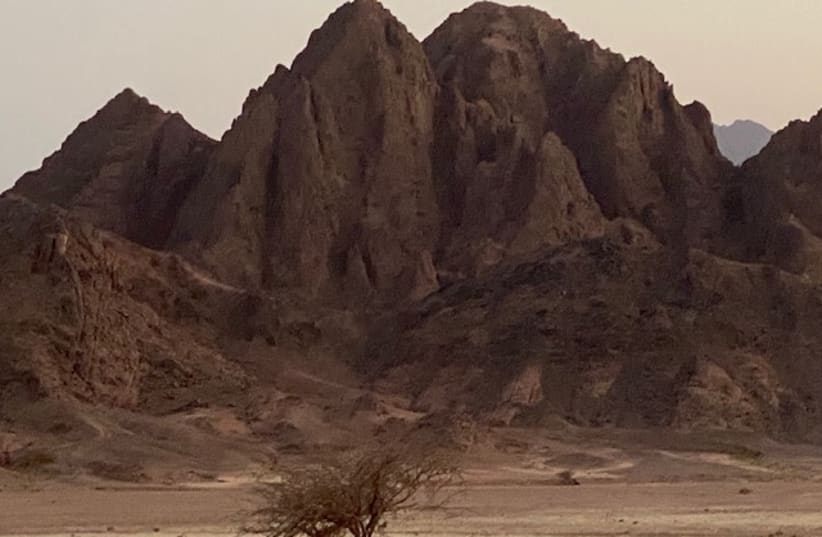  WADI AL-KHOROM (Echo Valley), southern Sinai. (photo credit: Jonathan Medved)