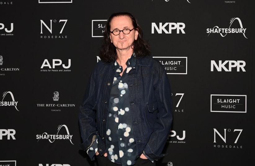  Geddy Lee attends the 13th Annual Artists for Peace and Justice Fundraiser in Toronto, Sep. 11, 2021. (photo credit: Courtesy)