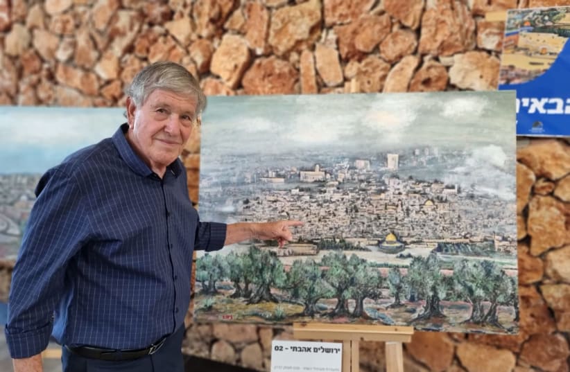  Paratroopers' commander Yoram Zamush that liberated Jerusalem presents new exhibition (photo credit: AMMUNITION HILL)